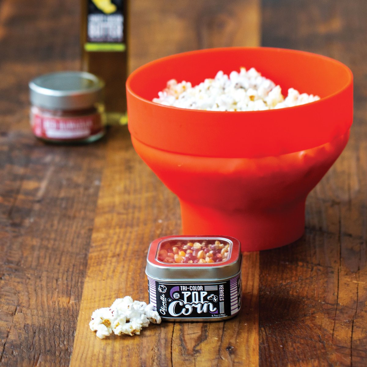 Lukue Microwave Popcorn Popper – Copper Moose Oil & Vinegar