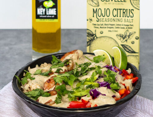 Shrimp Bowls with Zesty Dressing