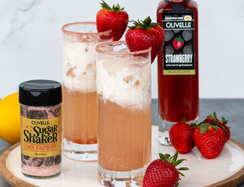 Strawberry Balsamic Cream Soda