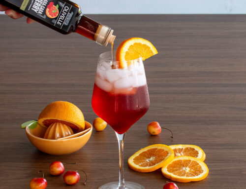 Spiced Cherry Citrus Spritz