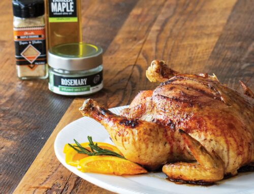 Vanilla Maple Roasted Chicken
