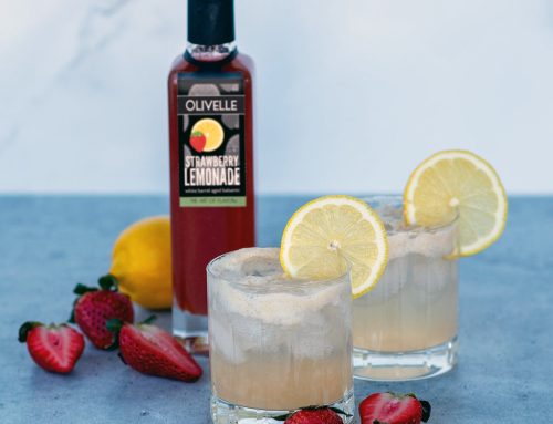 Strawberry Lemonade Gin Fizz